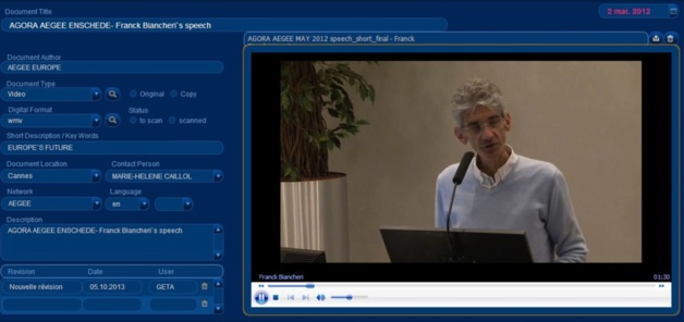 Franck Biancheri on YouTube Franck Biancheri on YouTube