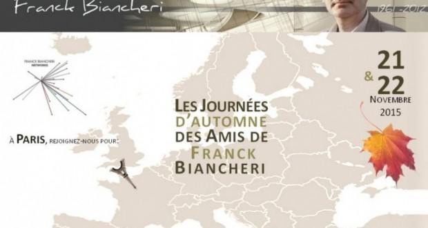 Les « Journées d’Automne des Amis de Franck Biancheri » (21 et 22 Novembre 2015) Les « Journées d’Automne des Amis de Franck Biancheri » (21 et 22 Novembre 2015)